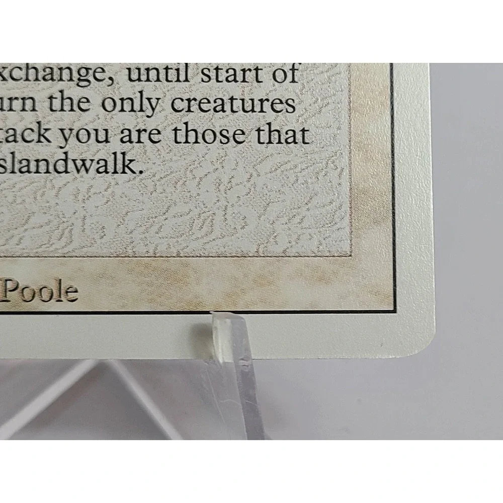 Island Sanctuary – Revised Edition 1994‎ MTG White Enchantment
